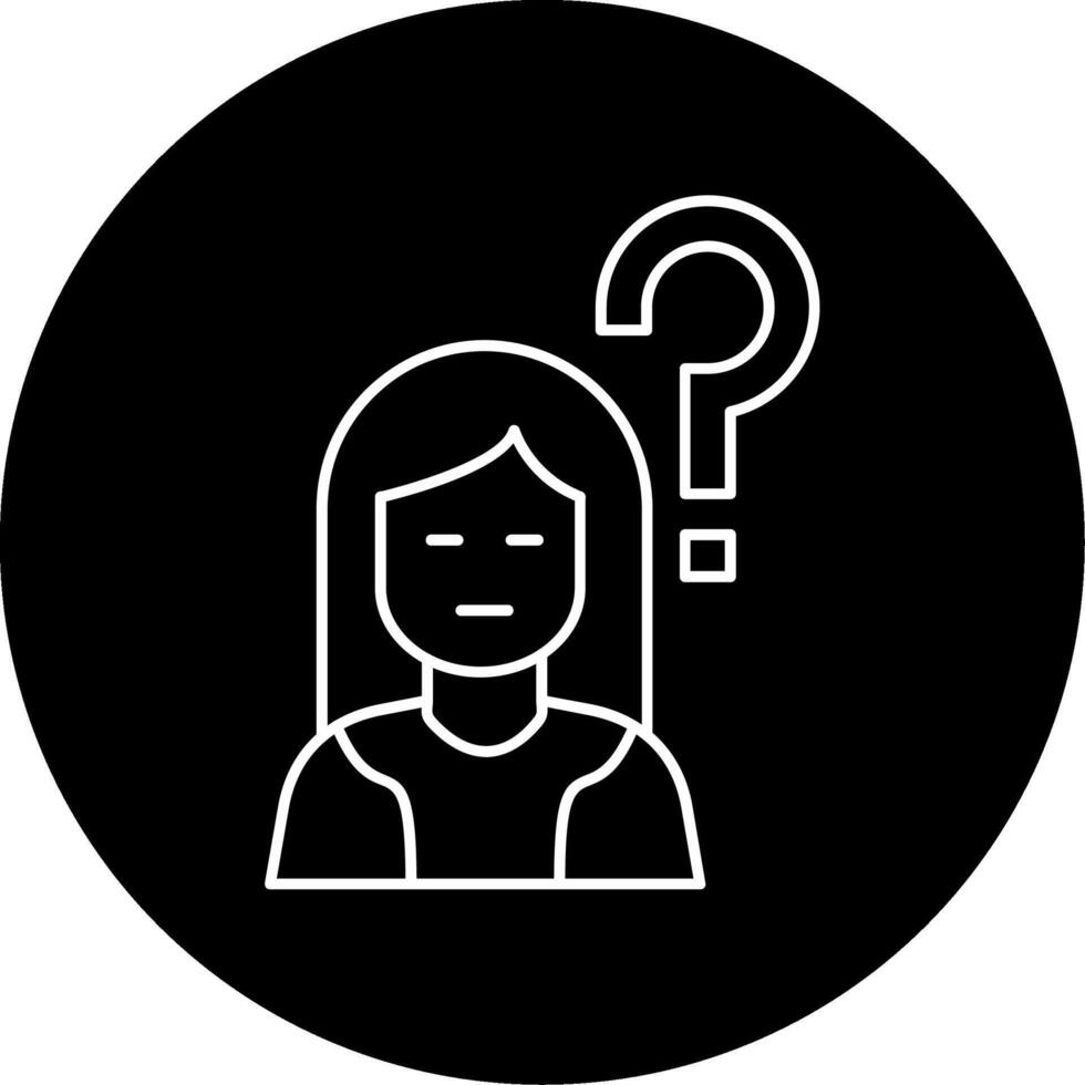Confusion Circle Icon vector