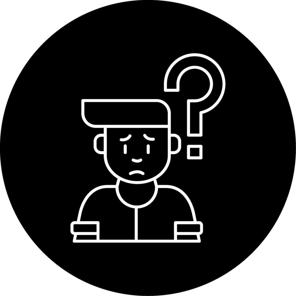 Confusion Circle Icon vector
