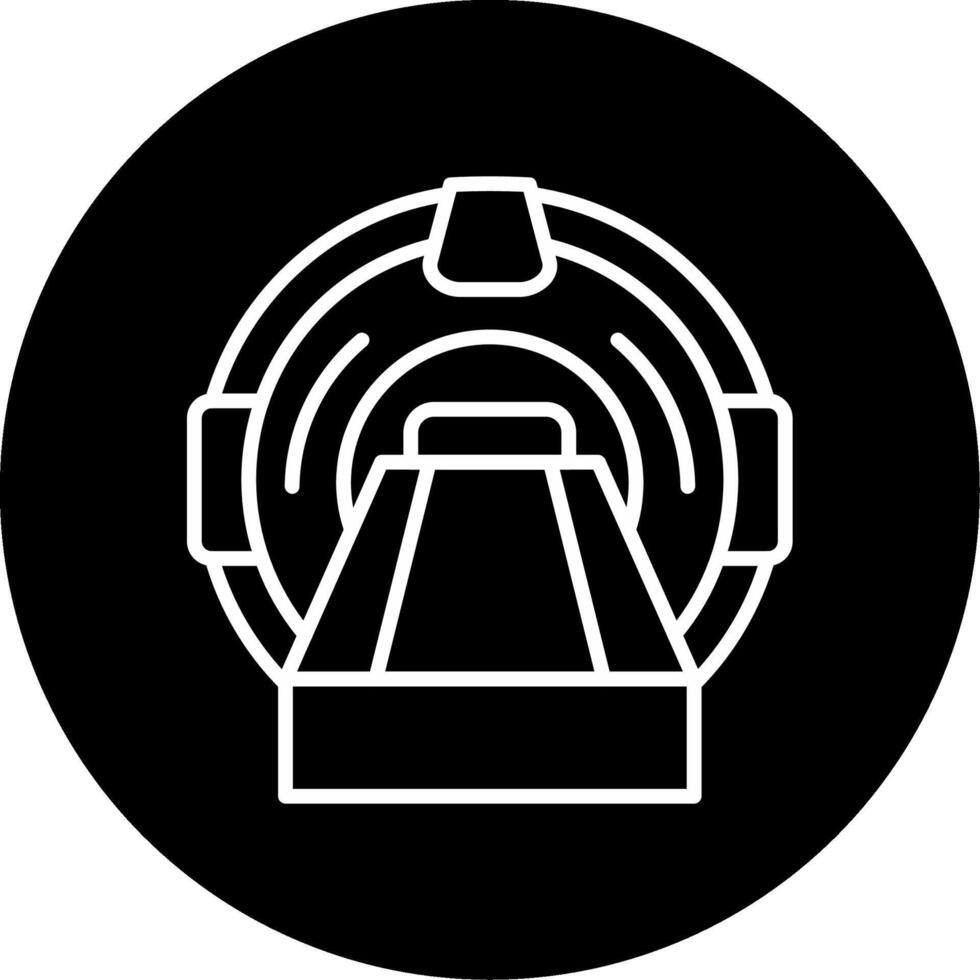Mri Circle Icon vector