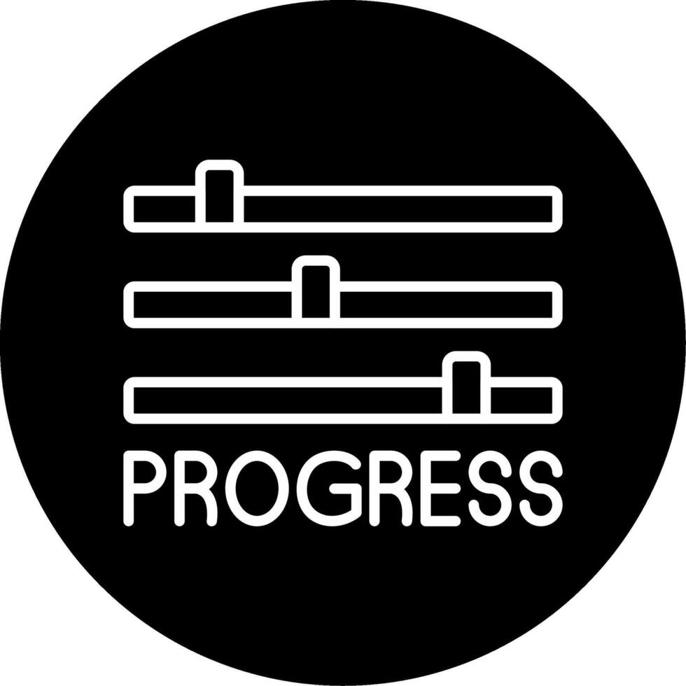 Progress Circle Icon vector