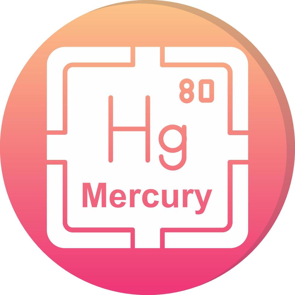 Mercury Circle Icon vector