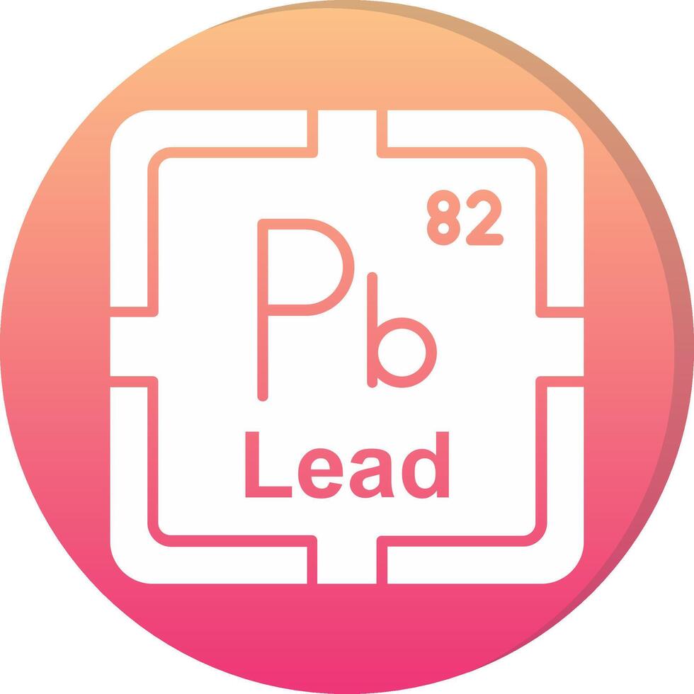 Lead Circle Icon vector