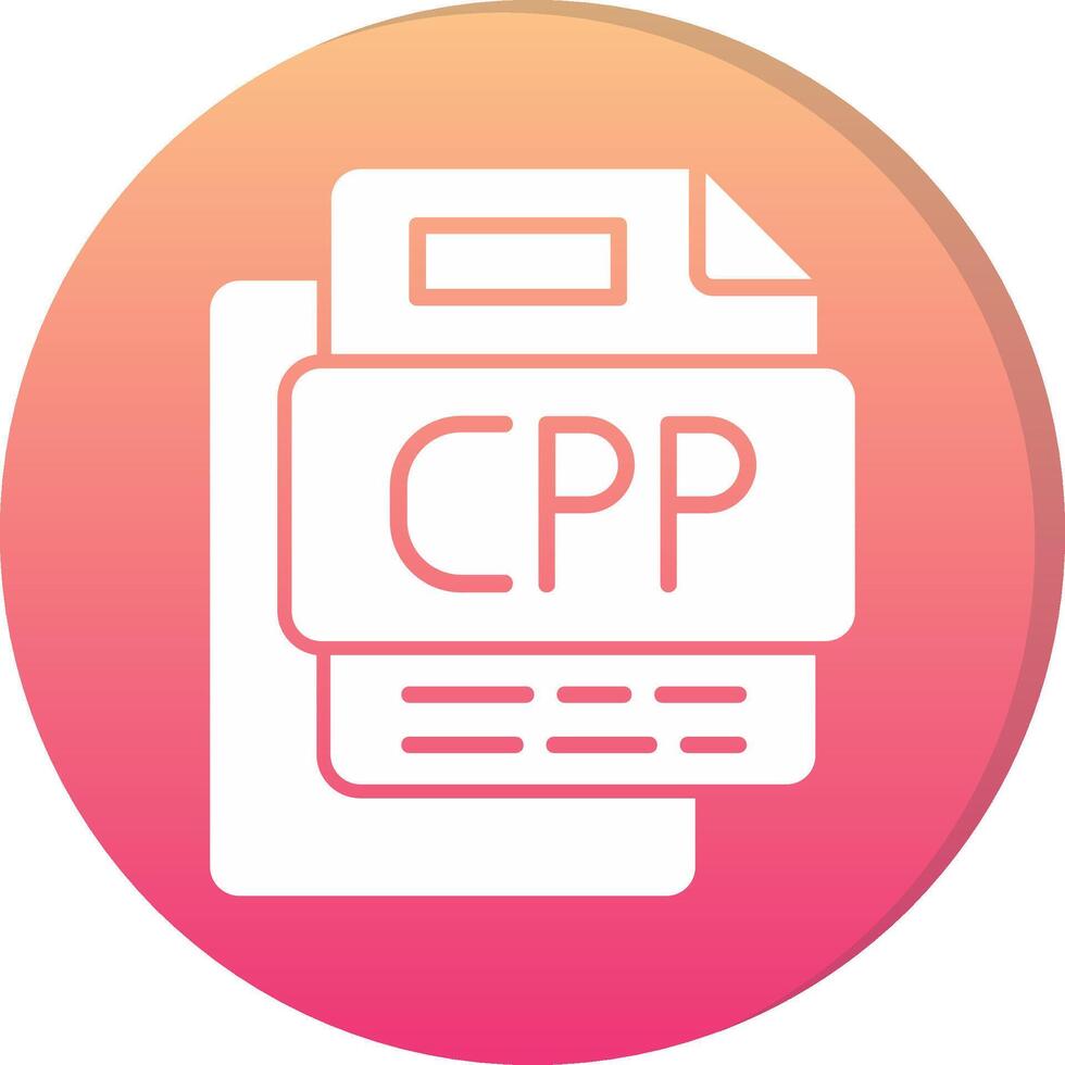 CPP Circle Icon Fil Circle Icone 47348473 Vector Art at Vecteezy