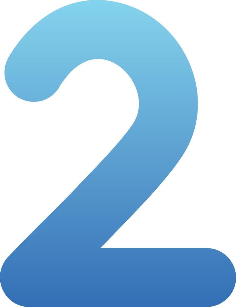 Two Glyph Gradient Icon vector