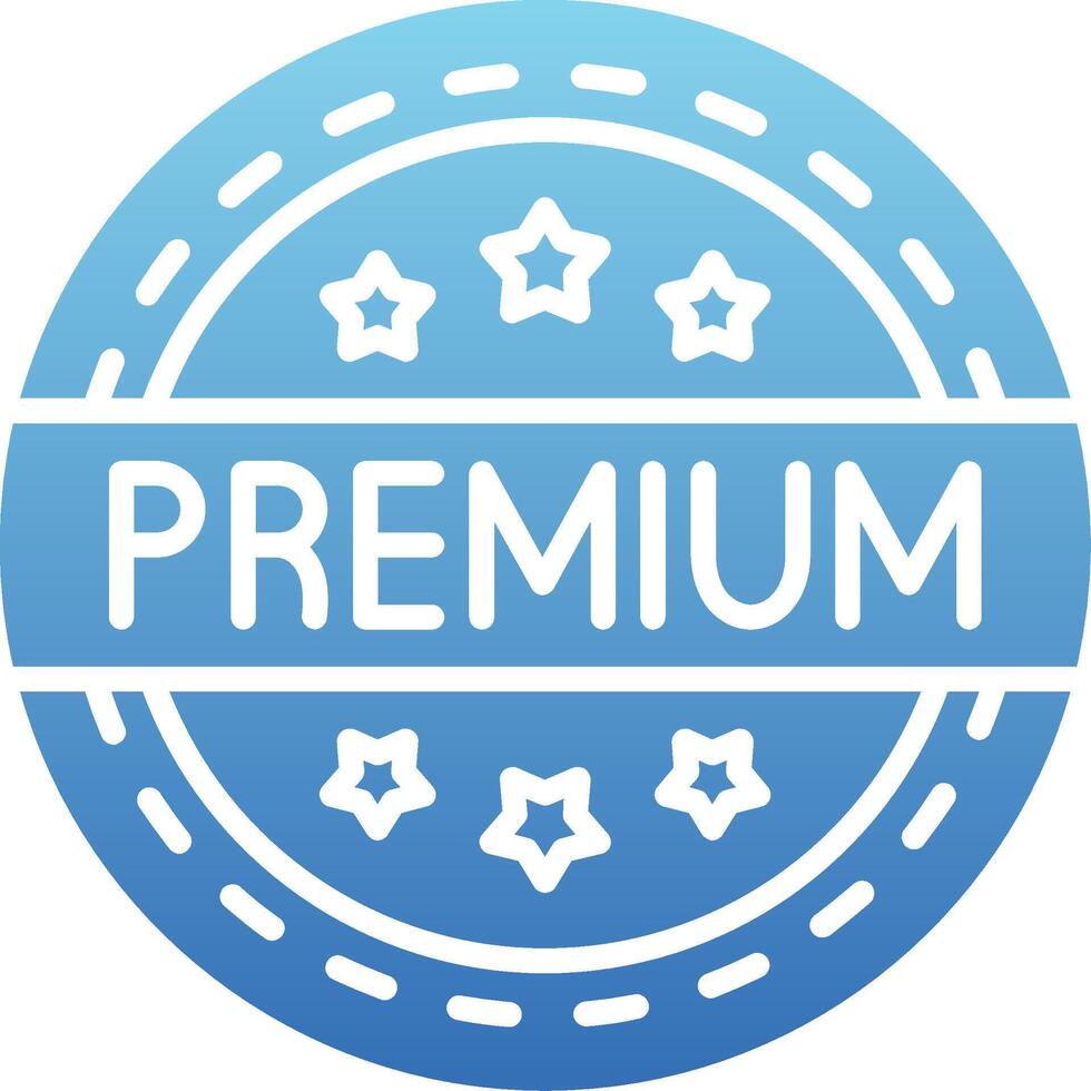 Premium Glyph Gradient Icon vector