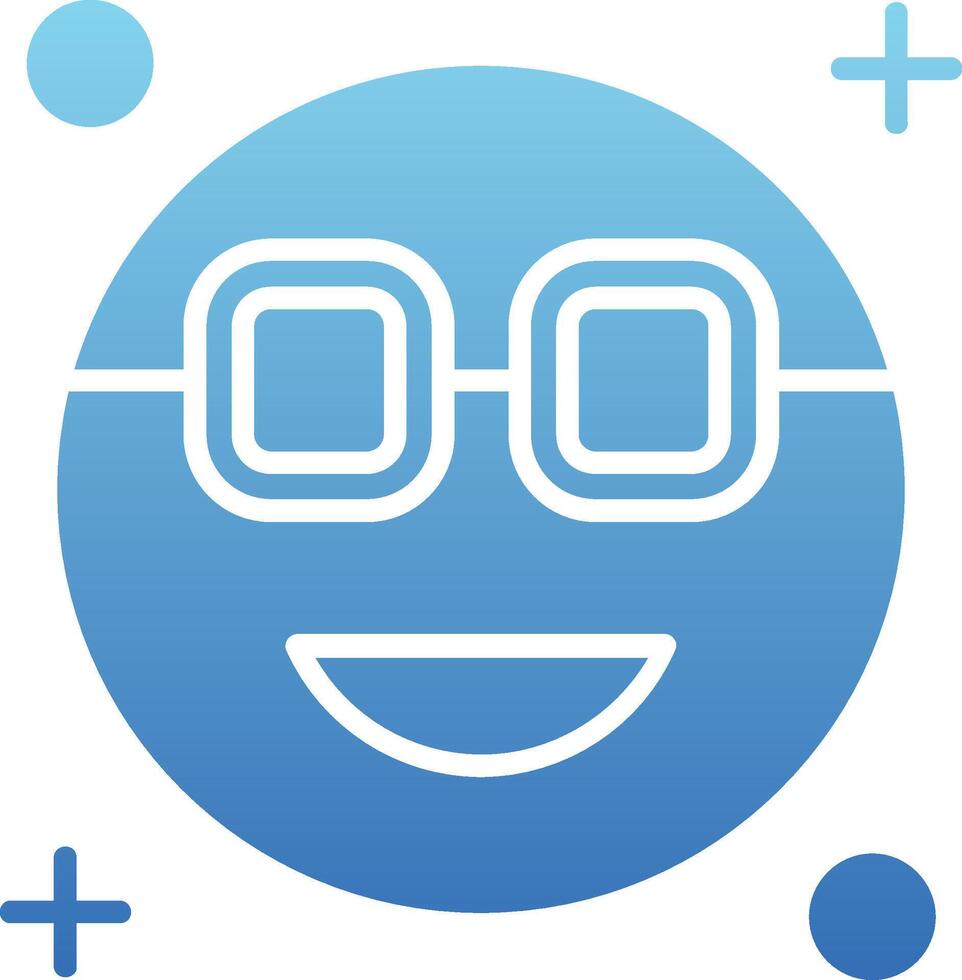 Cool Glyph Gradient Icon vector