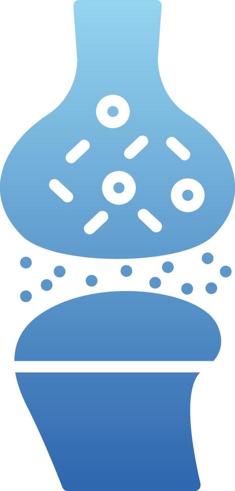 Synapse Glyph Gradient Icon vector