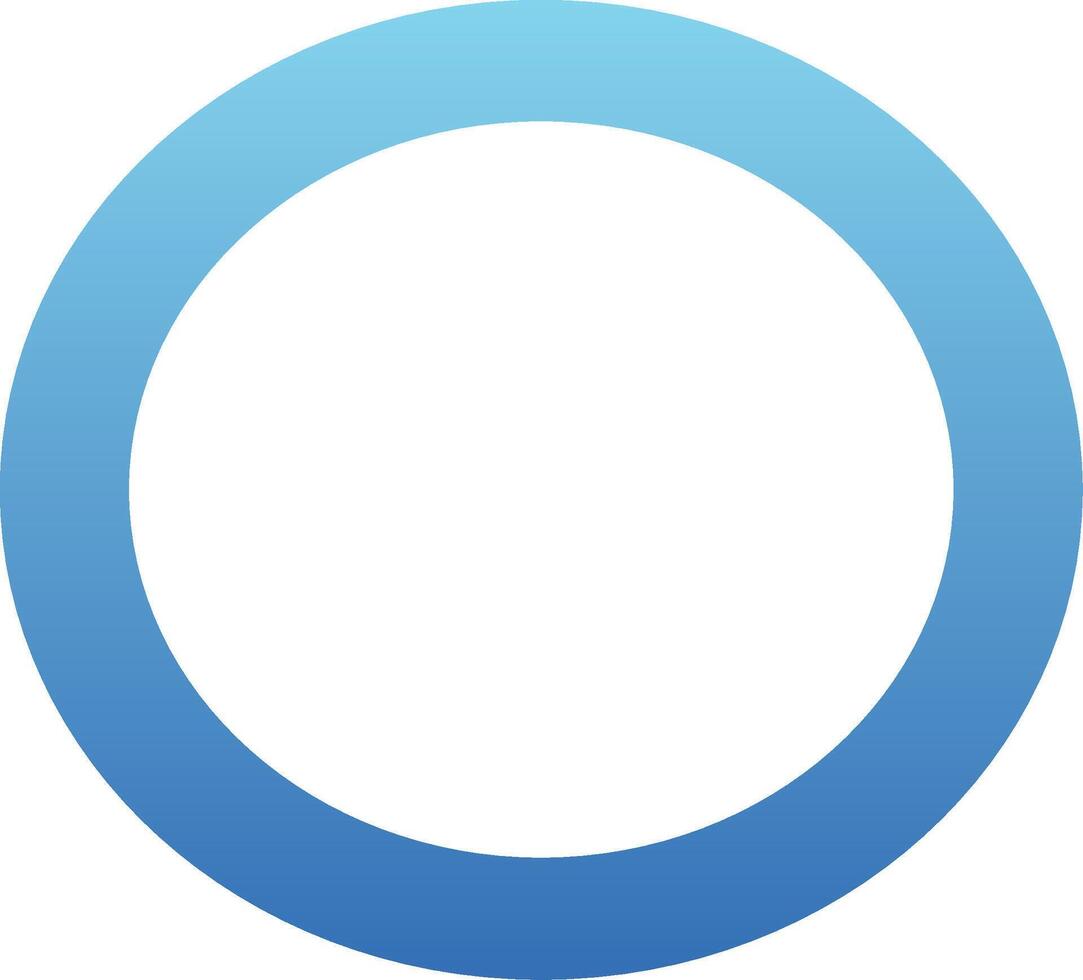 Capital O Icon vector