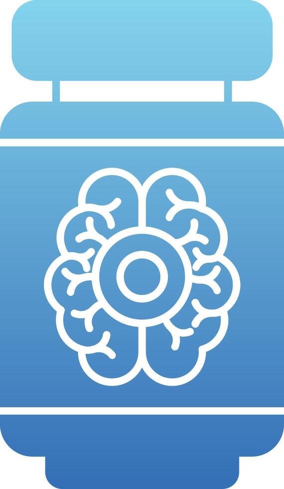 Pills Glyph Gradient Icon vector