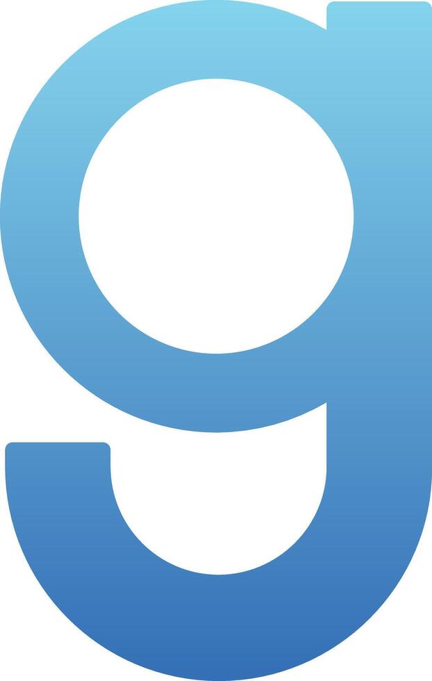 Small g Icon vector