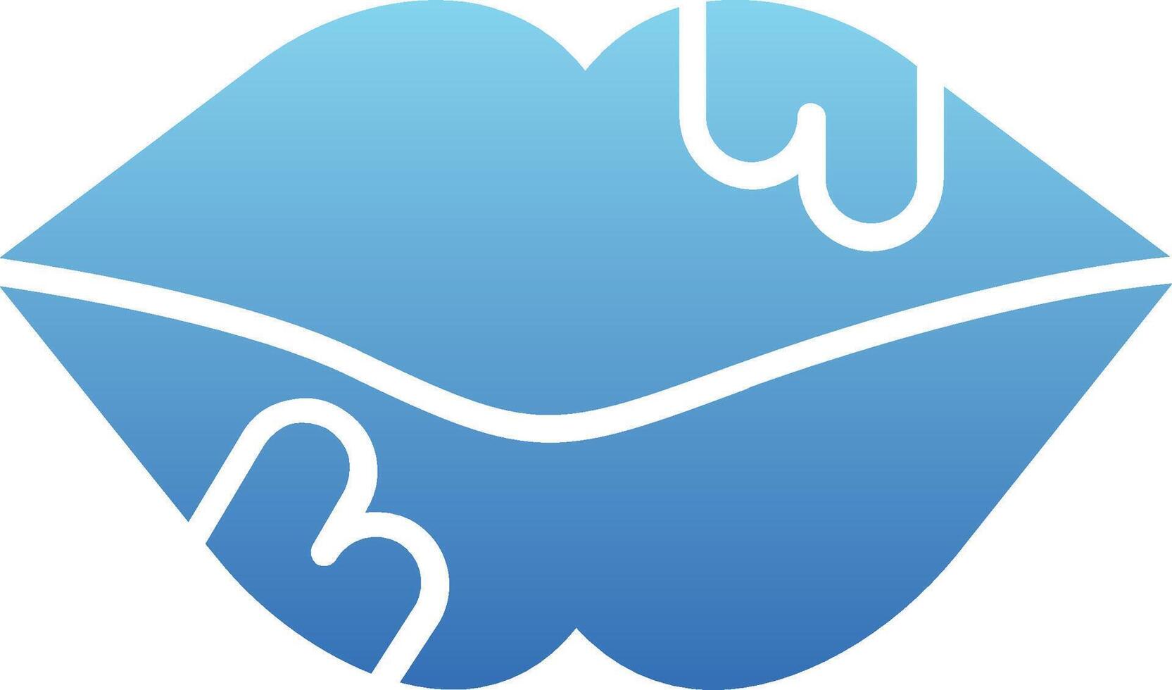Herpes Glyph Gradient Icon vector