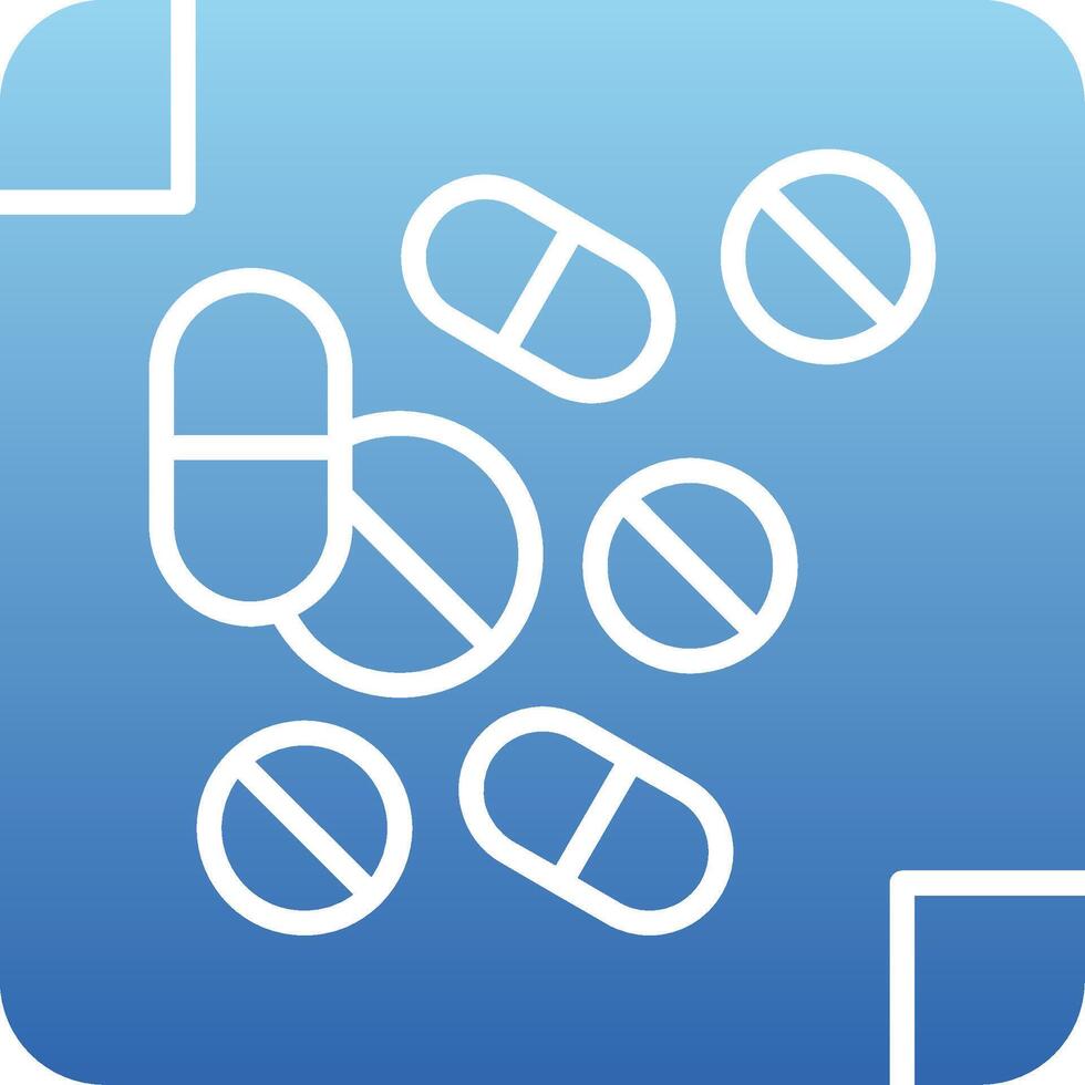 Medicine Glyph Gradient Icon vector