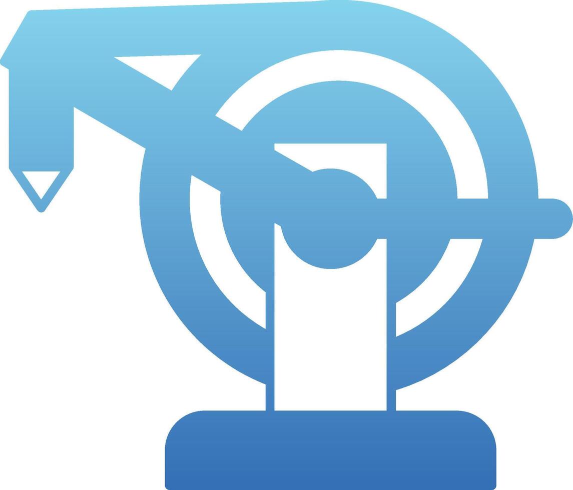 Water Hose Glyph Gradient Icon vector