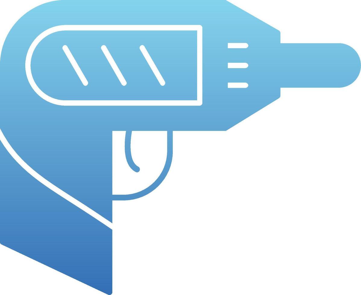Screwdriver Glyph Gradient Icon vector