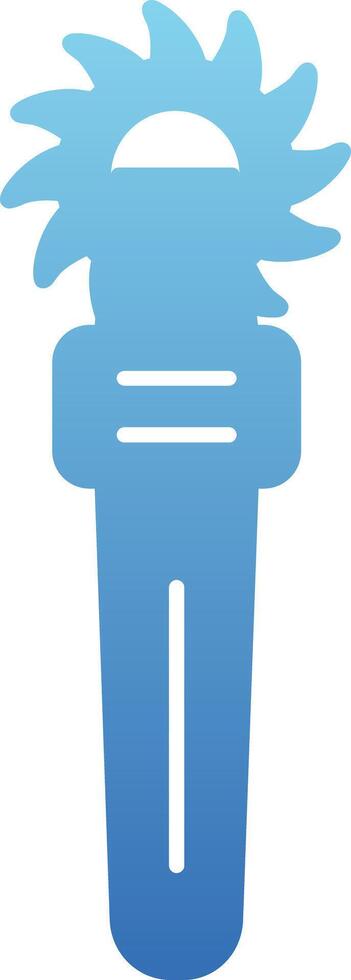 Concrete Saw Glyph Gradient Icon vector