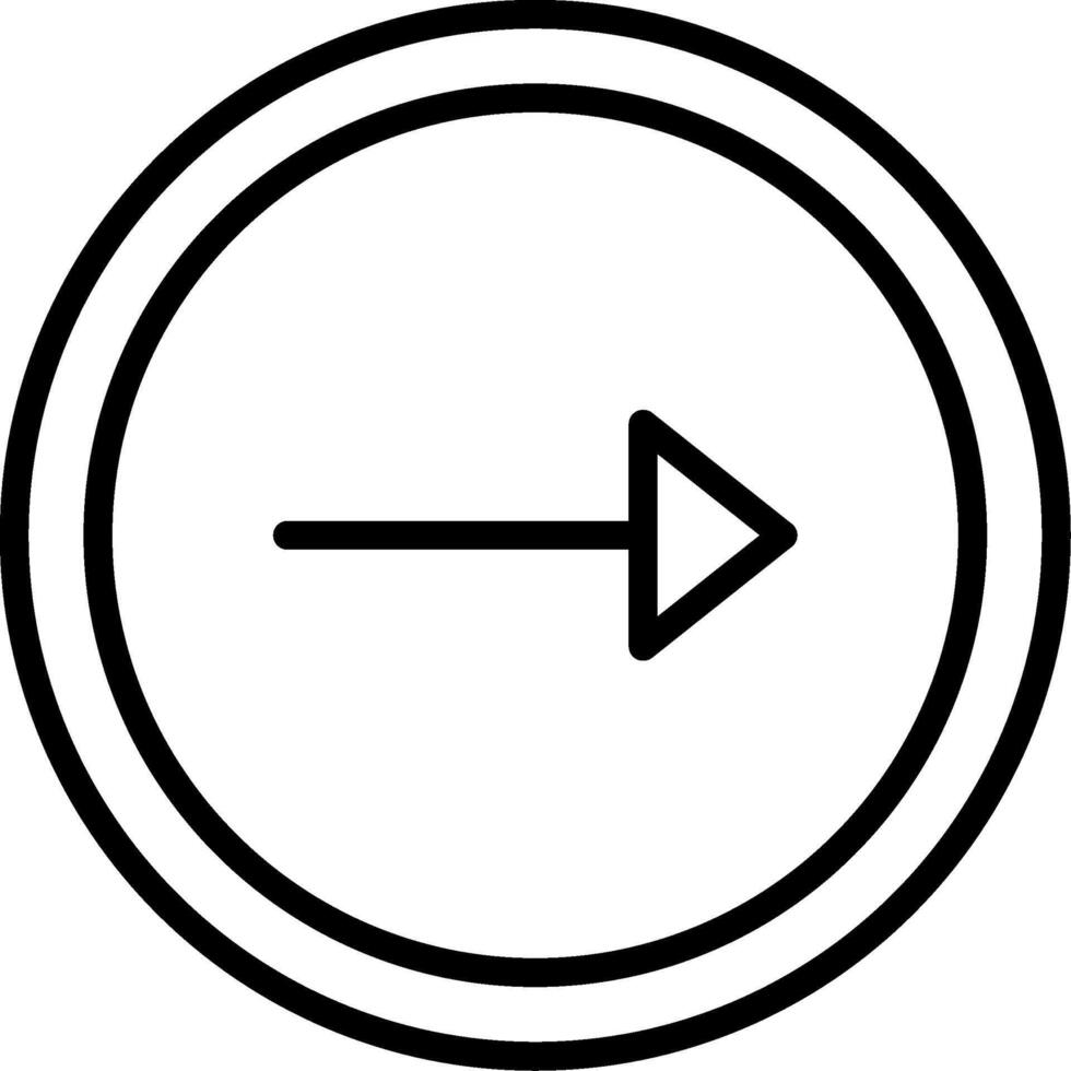 Next Line Icon Design vector