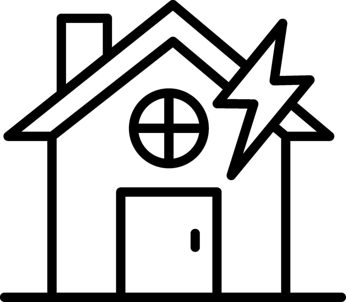 House Line Icon Design vector