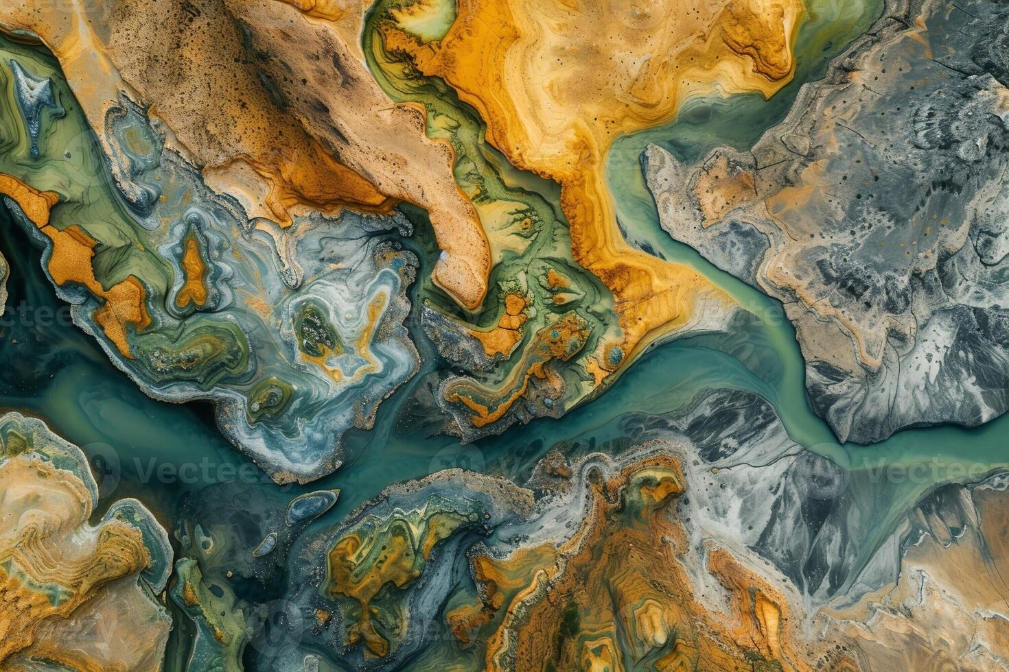 Interesting, realistic texture of mineral rocks. photo