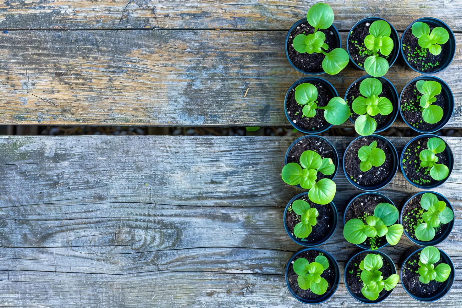 Closeup green seedling sprouting from the earth, symbolizing growth and organic agriculture, emphasizing eco friendly and healthy food practices. photo