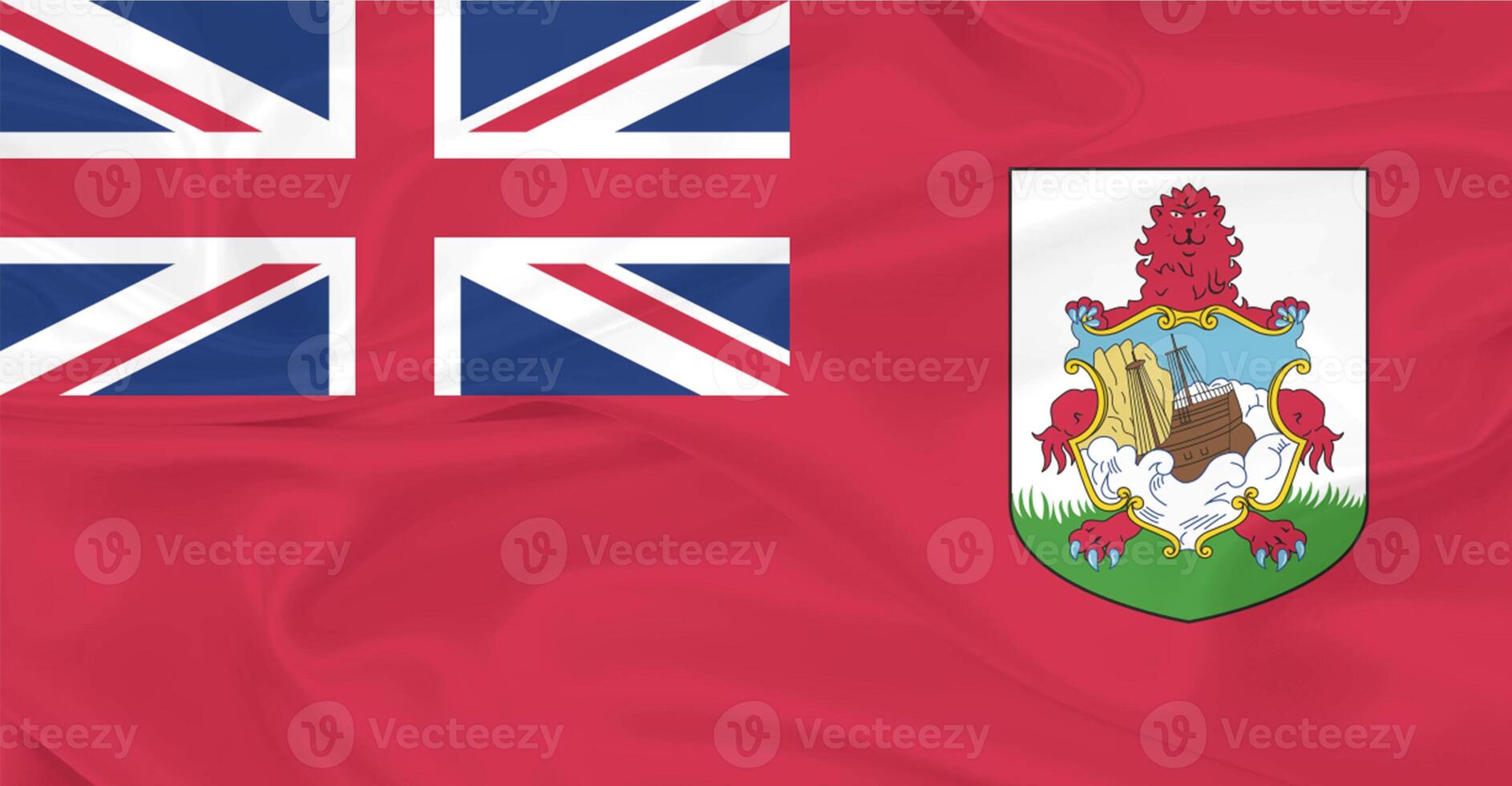 Bermuda Flag Weaving Flying photo