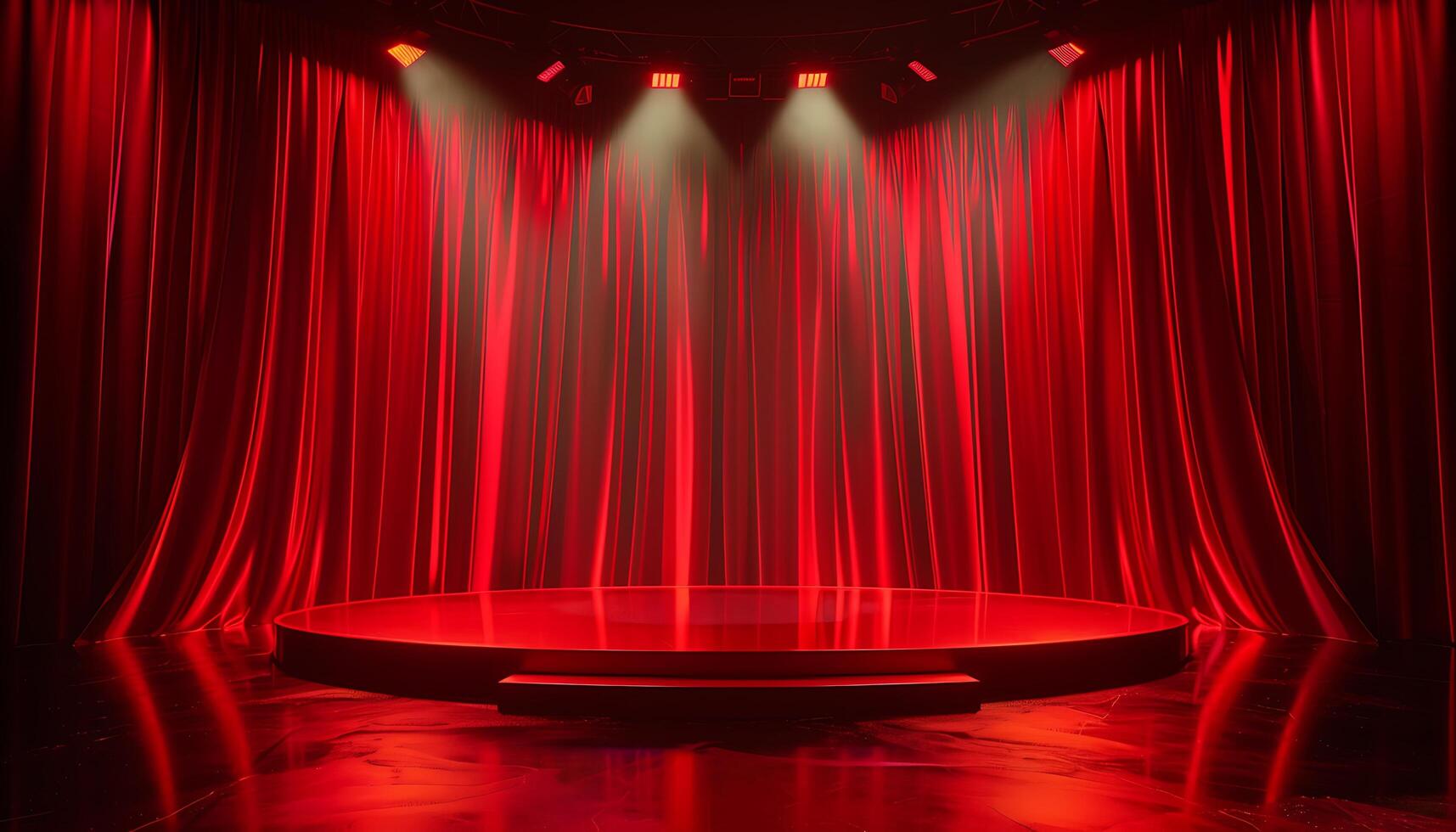Award Stage with 3D Podium photo