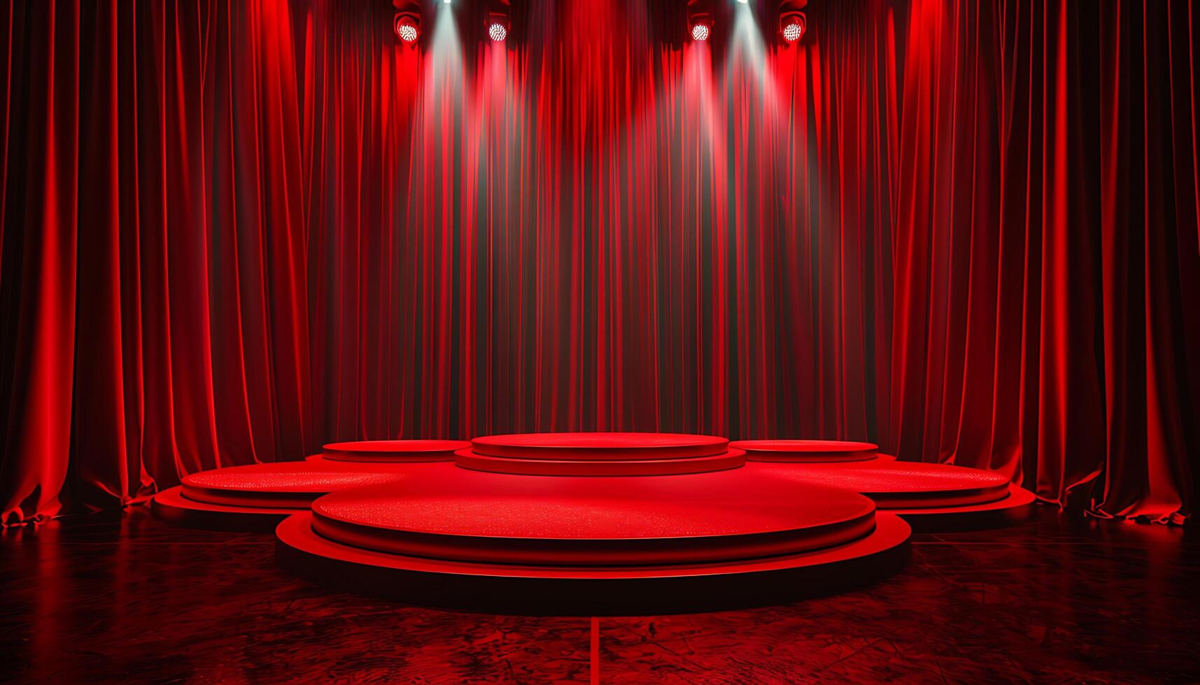 VIP Stage with Movie Carpet photo
