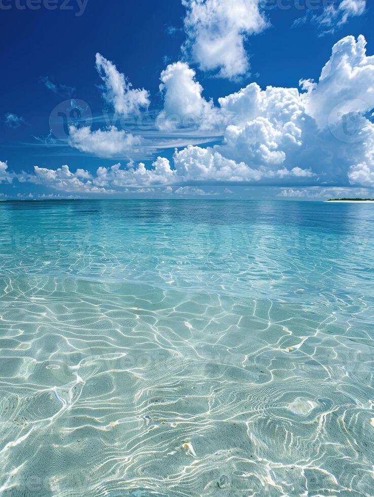 Shimmering Waters A Serene Reflection of Natures Beauty photo