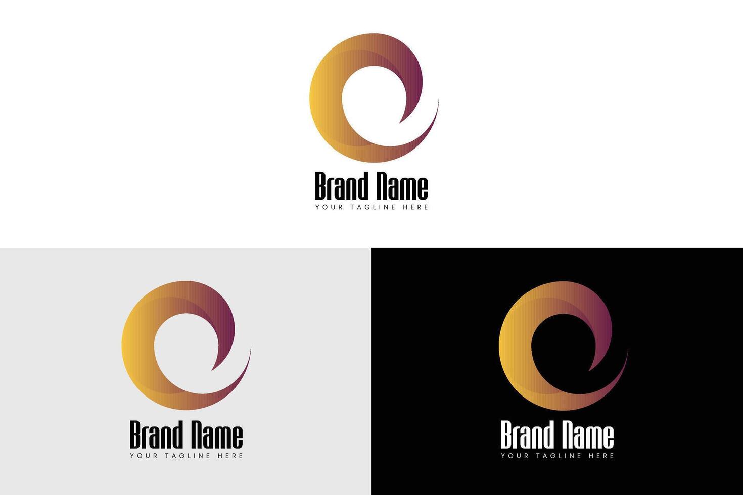 Creative Business Modern Initial Letter C Logo design Template vector