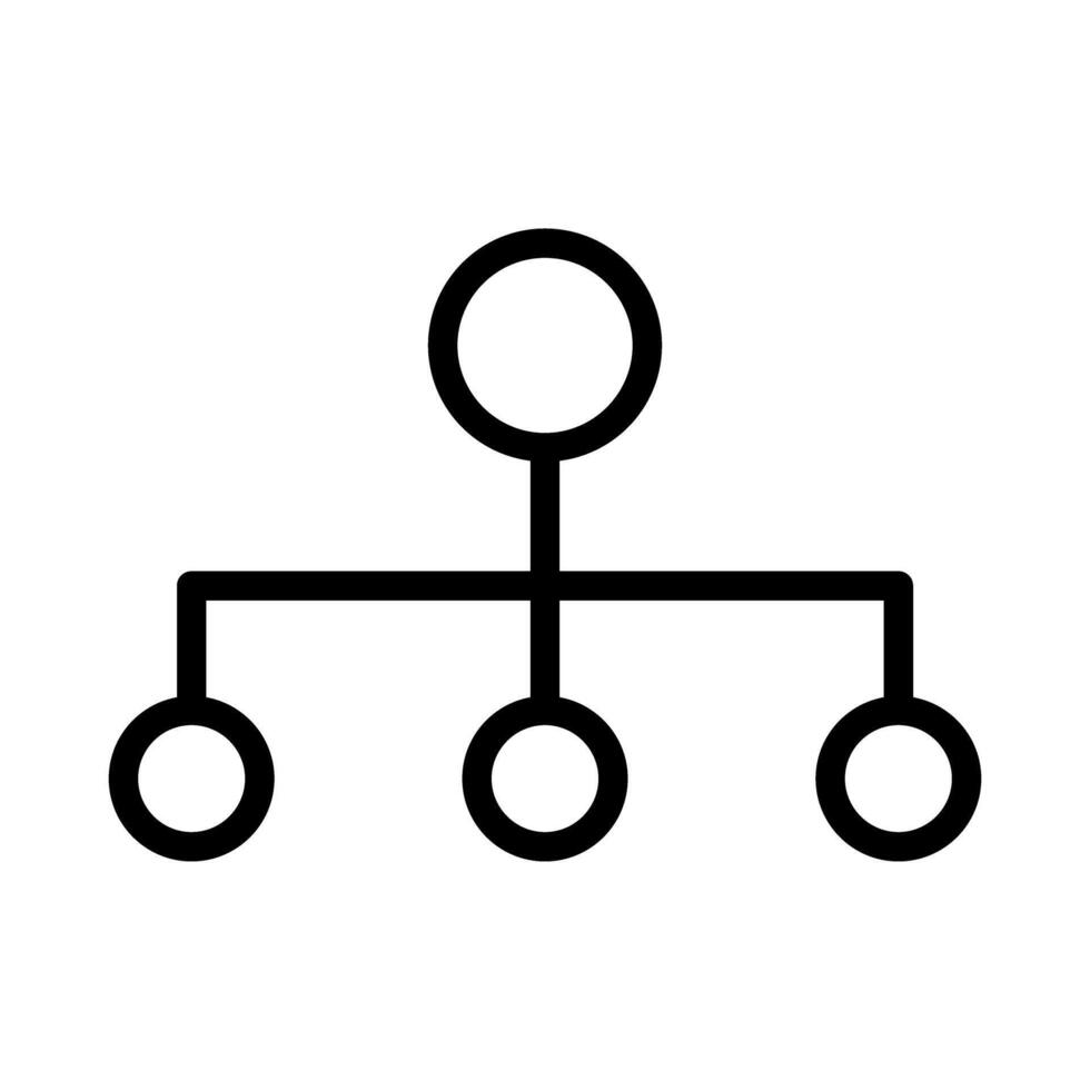 Structure icon in thin line style graphic design illustration vector
