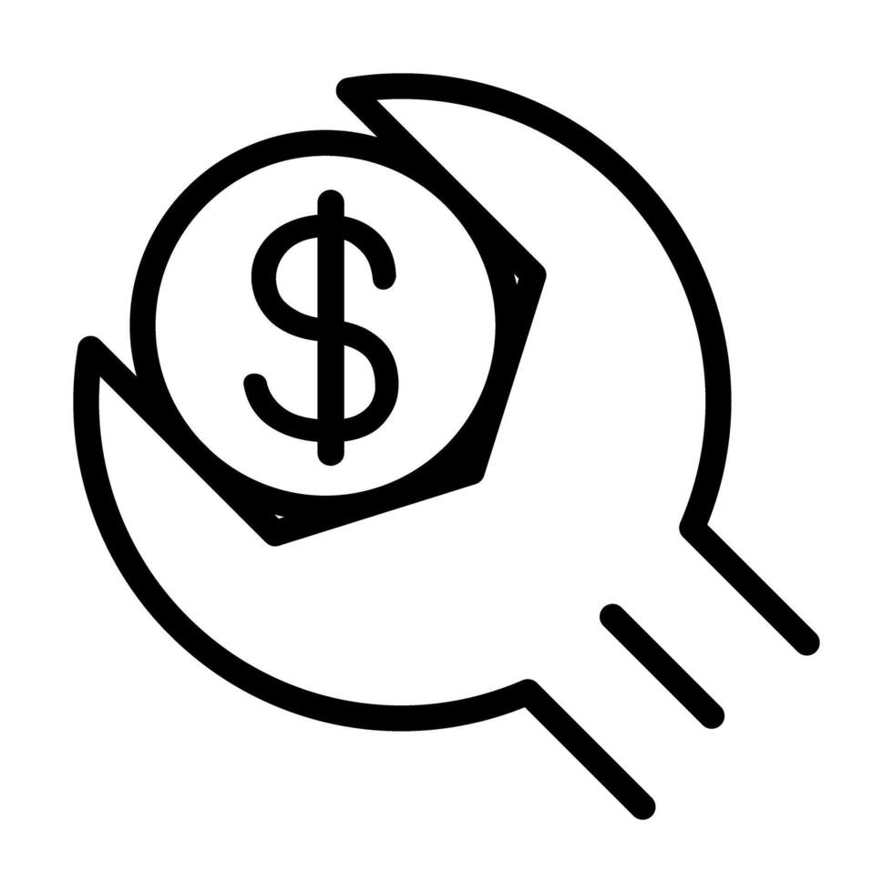 Asset management icon vector