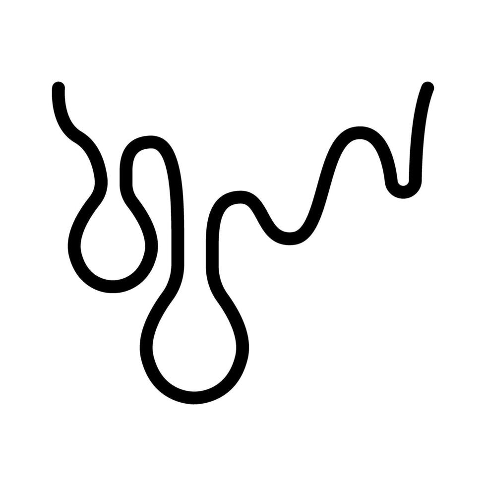 Acid icon in thin line style graphic design illustration vector