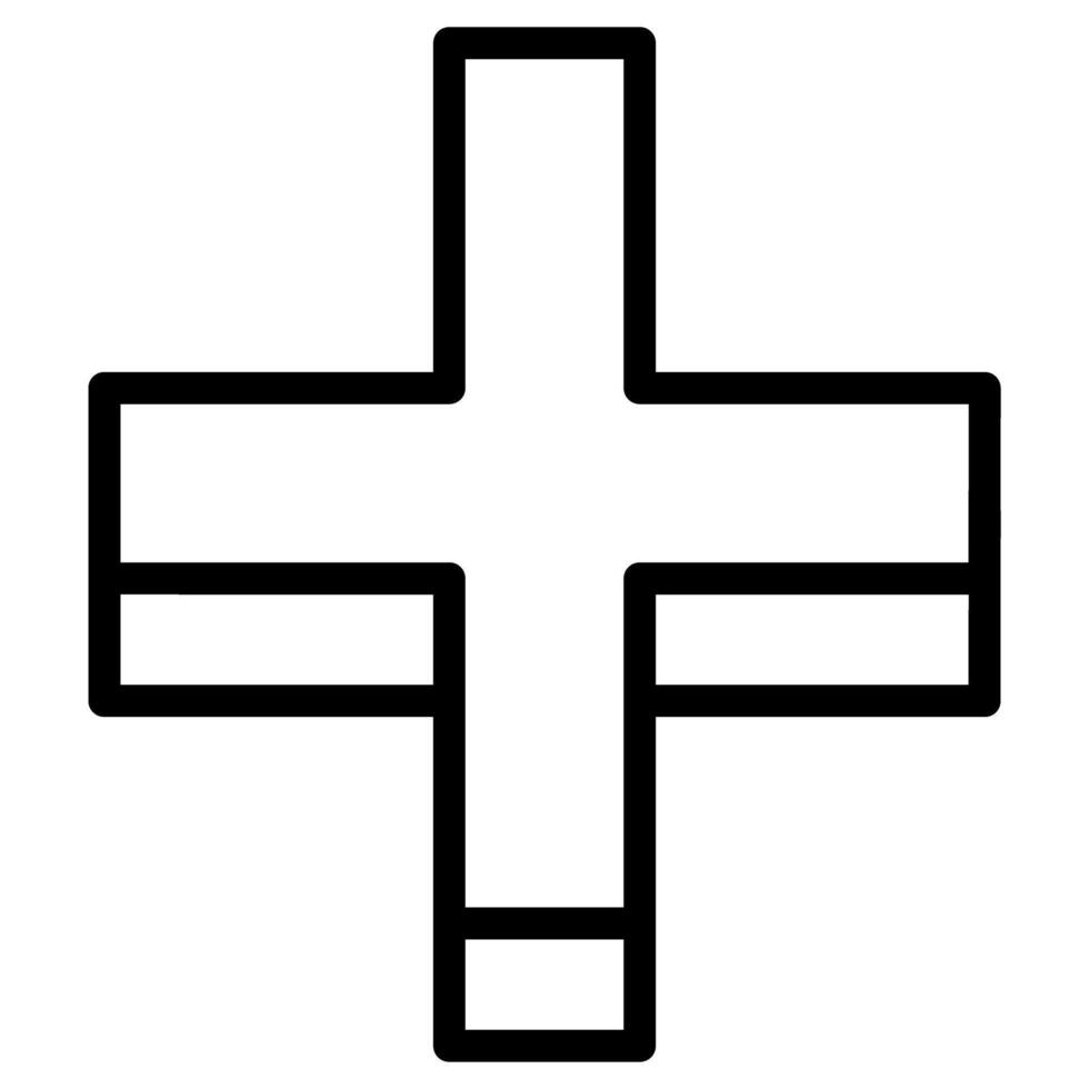 Plus, Positive, Cross, Add icon vector