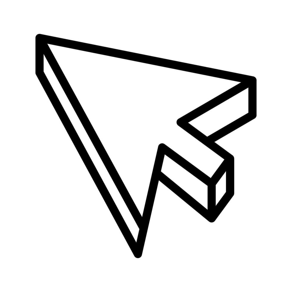 Pointer, cursor icon vector