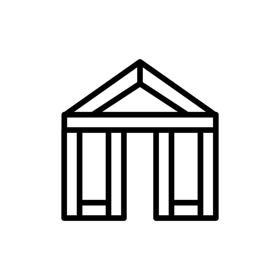 House construction icon vector