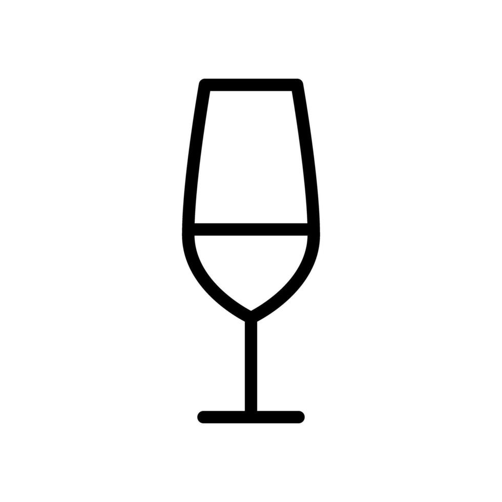 Champagne, wine icon vector