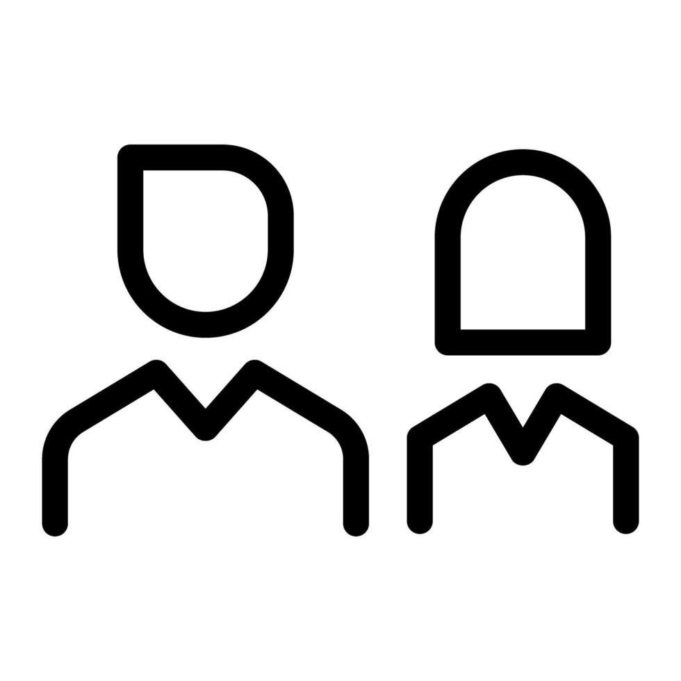 Toilet sign icon vector