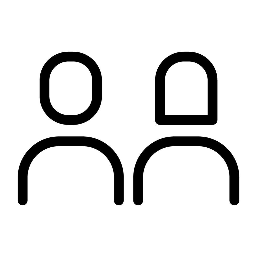 Toilet sign icon vector