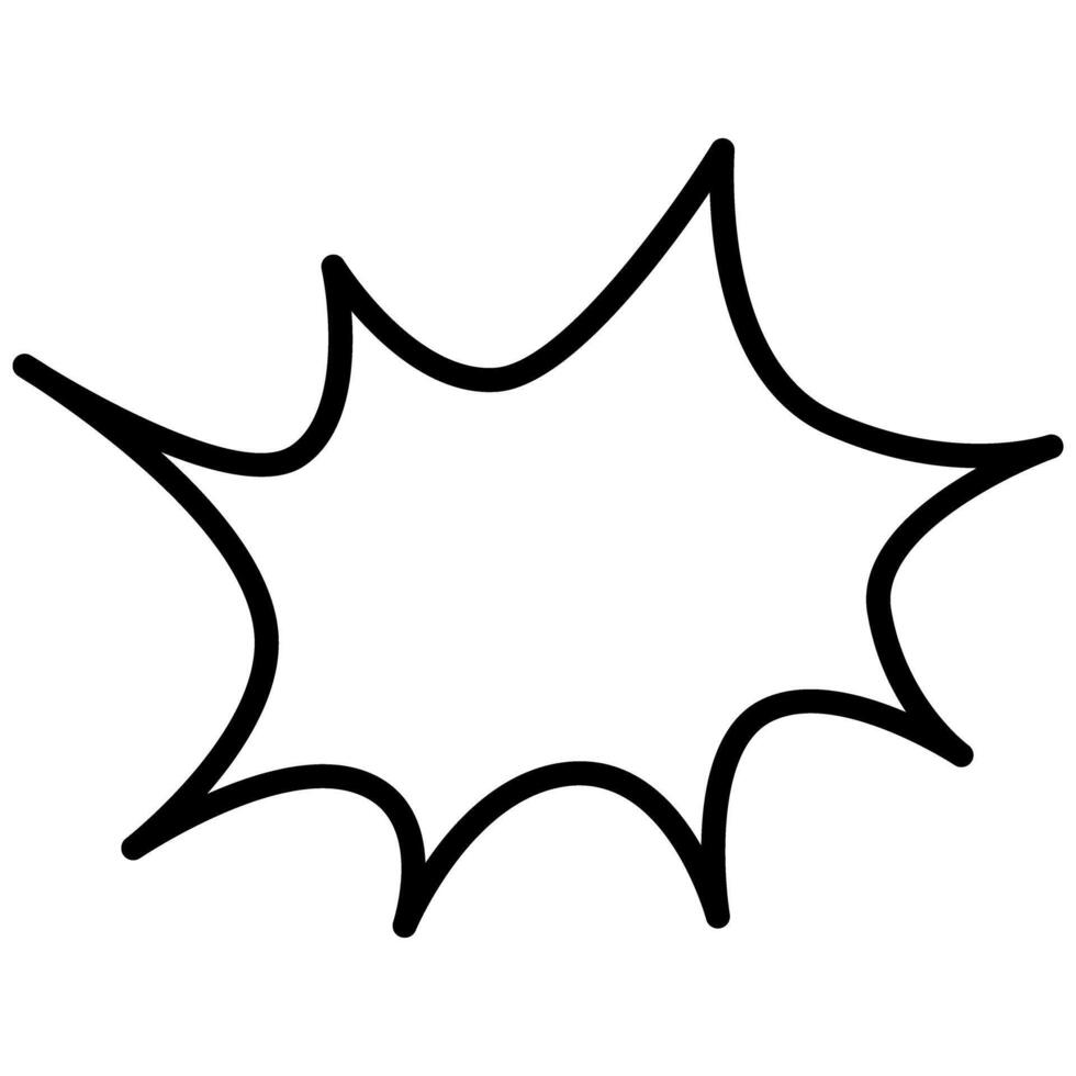 Talk balloon icon vector