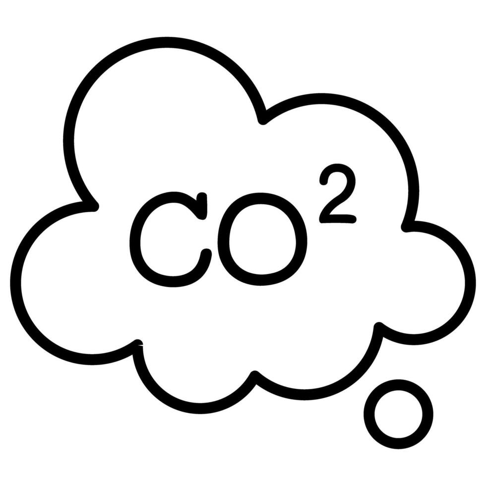 Air pollution icon vector