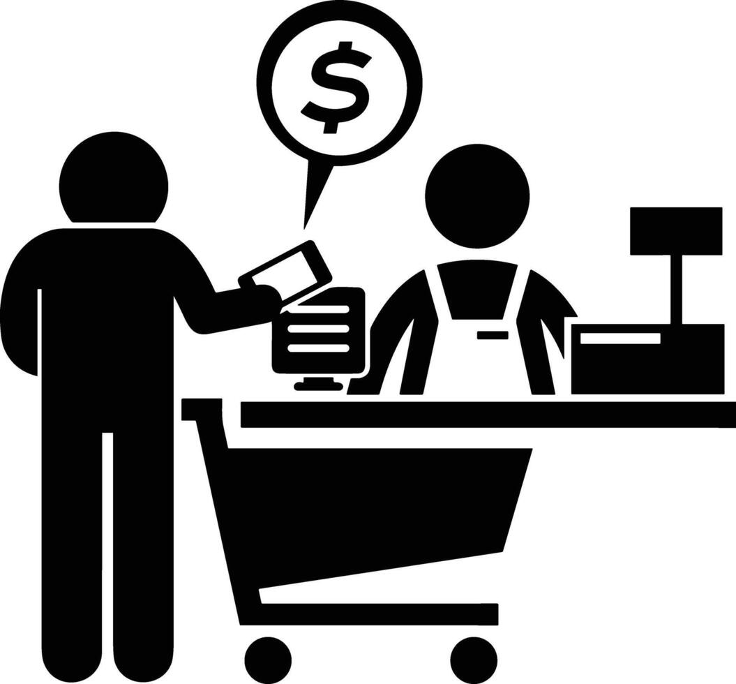 Shopping icon symbol image vector