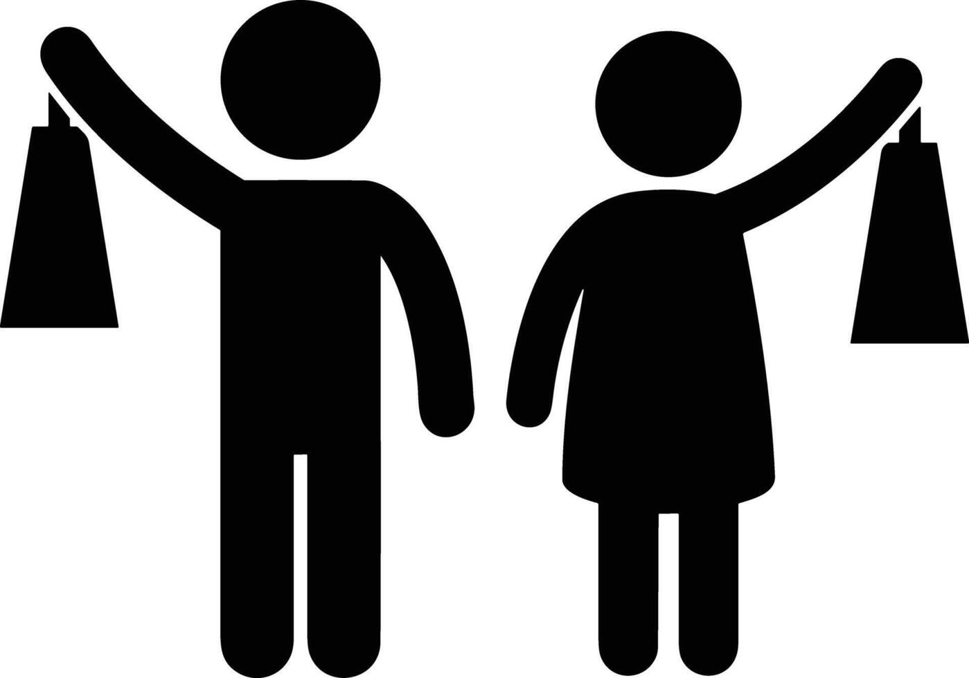 Shopping icon symbol image vector