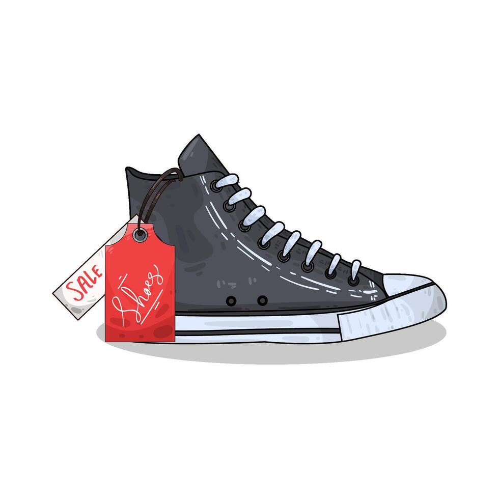 Illustration of shoes vector