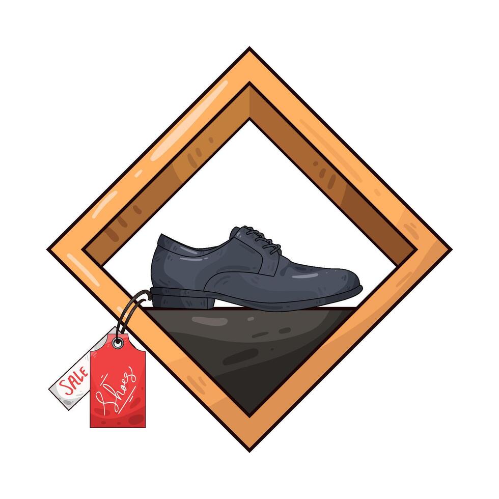 Illustration of shoes vector
