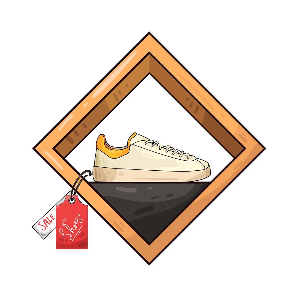 Illustration of shoes vector