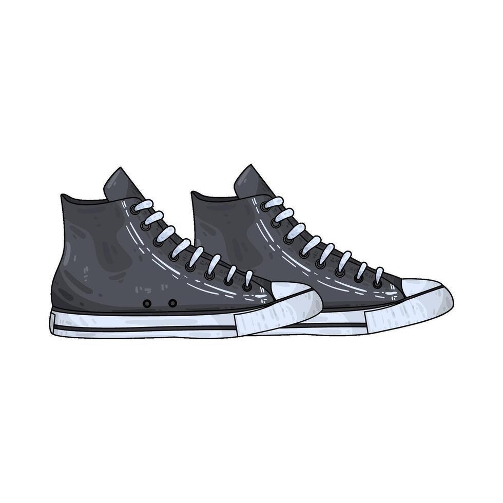 Illustration of shoes vector