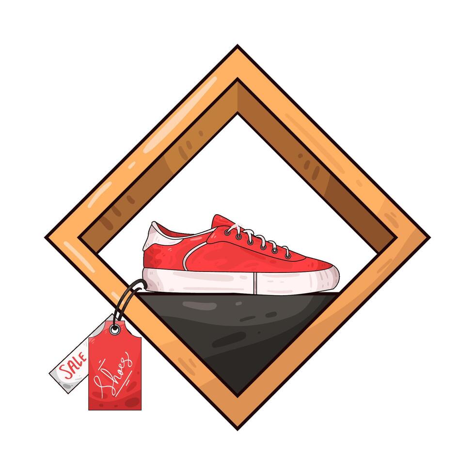 Illustration of shoes vector