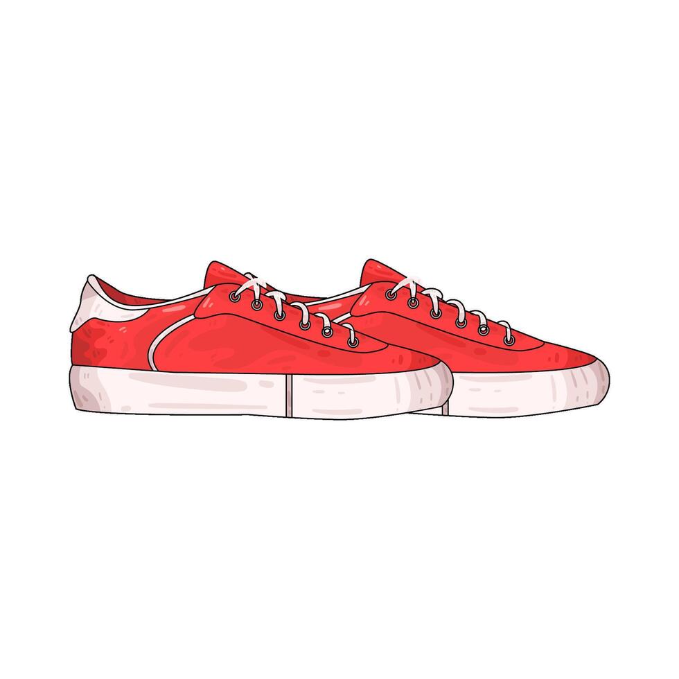 Illustration of shoes vector