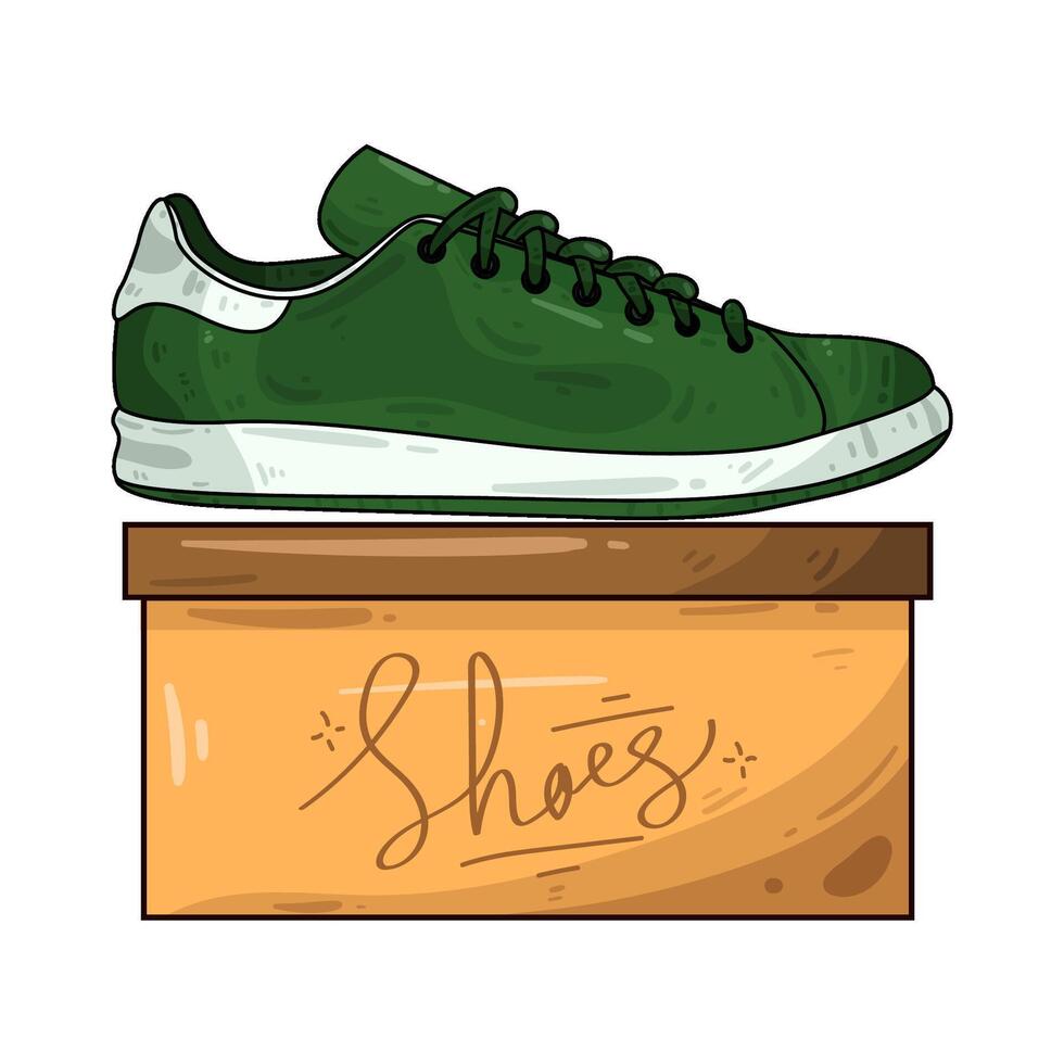 Illustration of shoes vector
