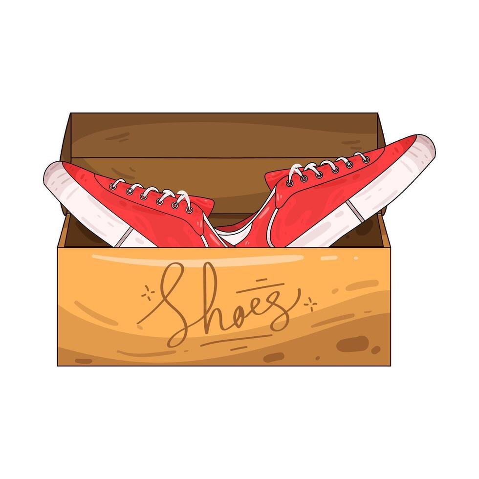 Illustration of shoes vector