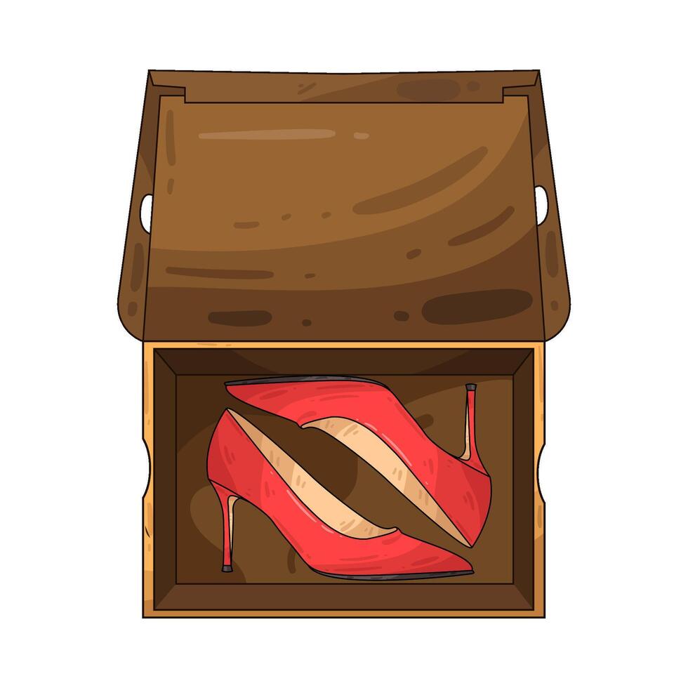 Illustration of high heels vector